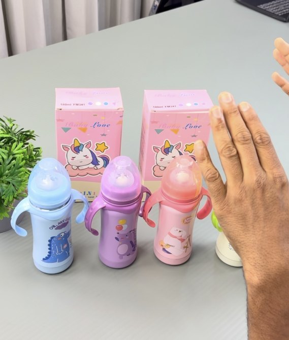 Unicorn steel sipper bottles